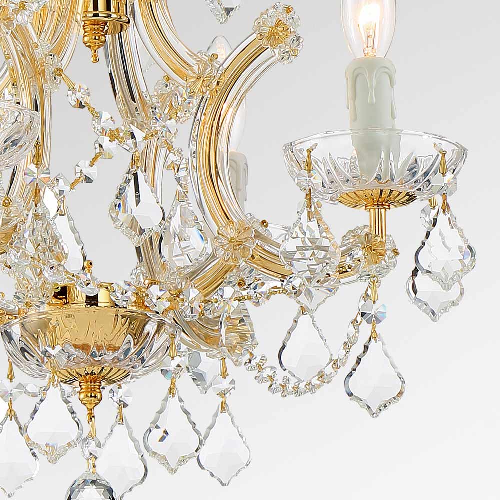Maria Theresa Multi Light Chandelier in Detail.