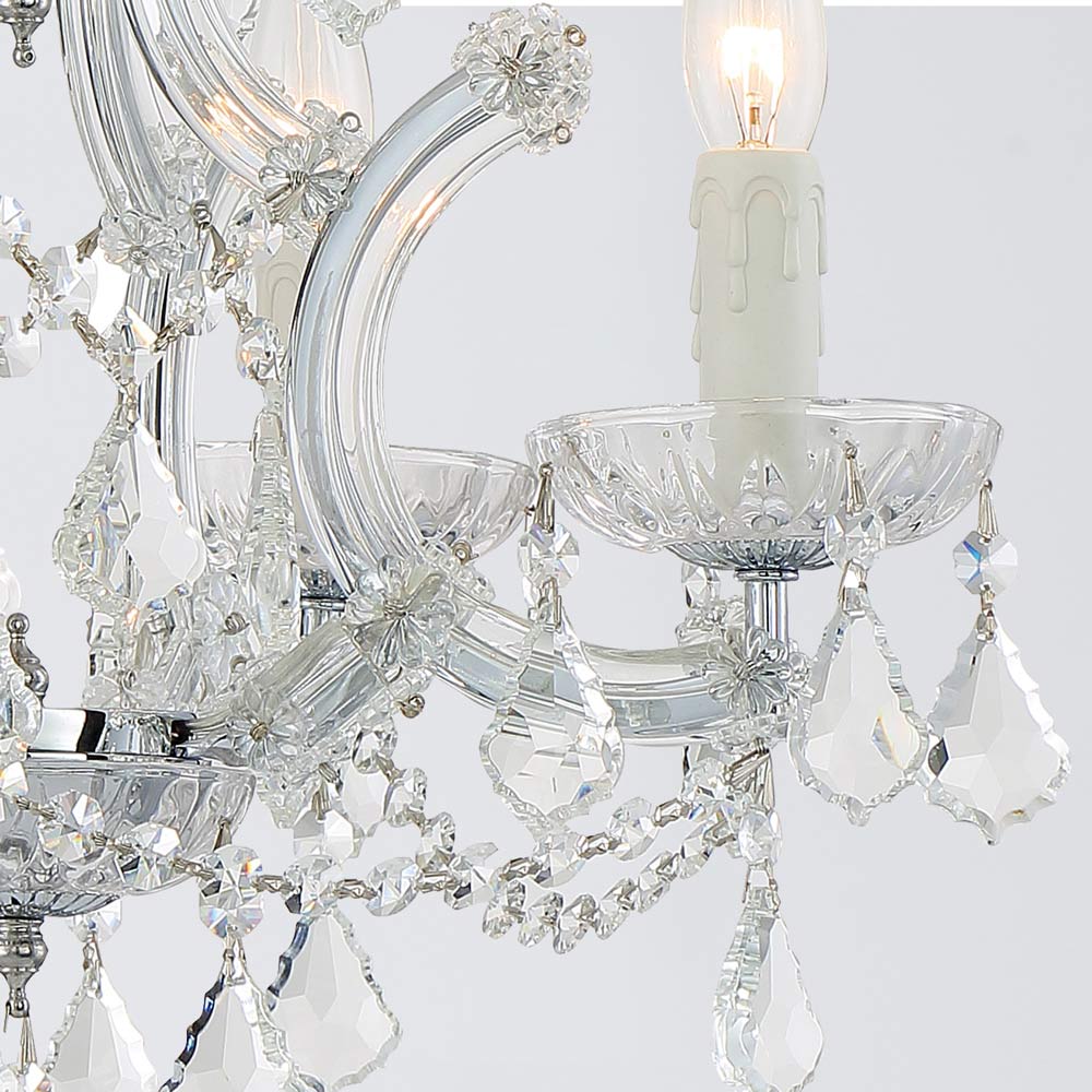 Maria Theresa Multi Light Chandelier in Detail.