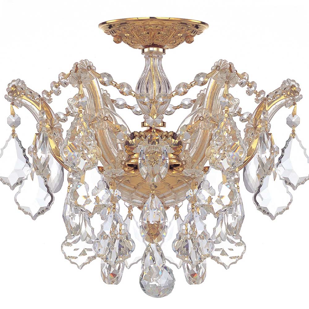 Maria Theresa Semi Flush Mount Ceiling Light in Detail.