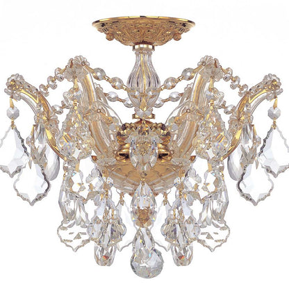 Maria Theresa Semi Flush Mount Ceiling Light in Detail.