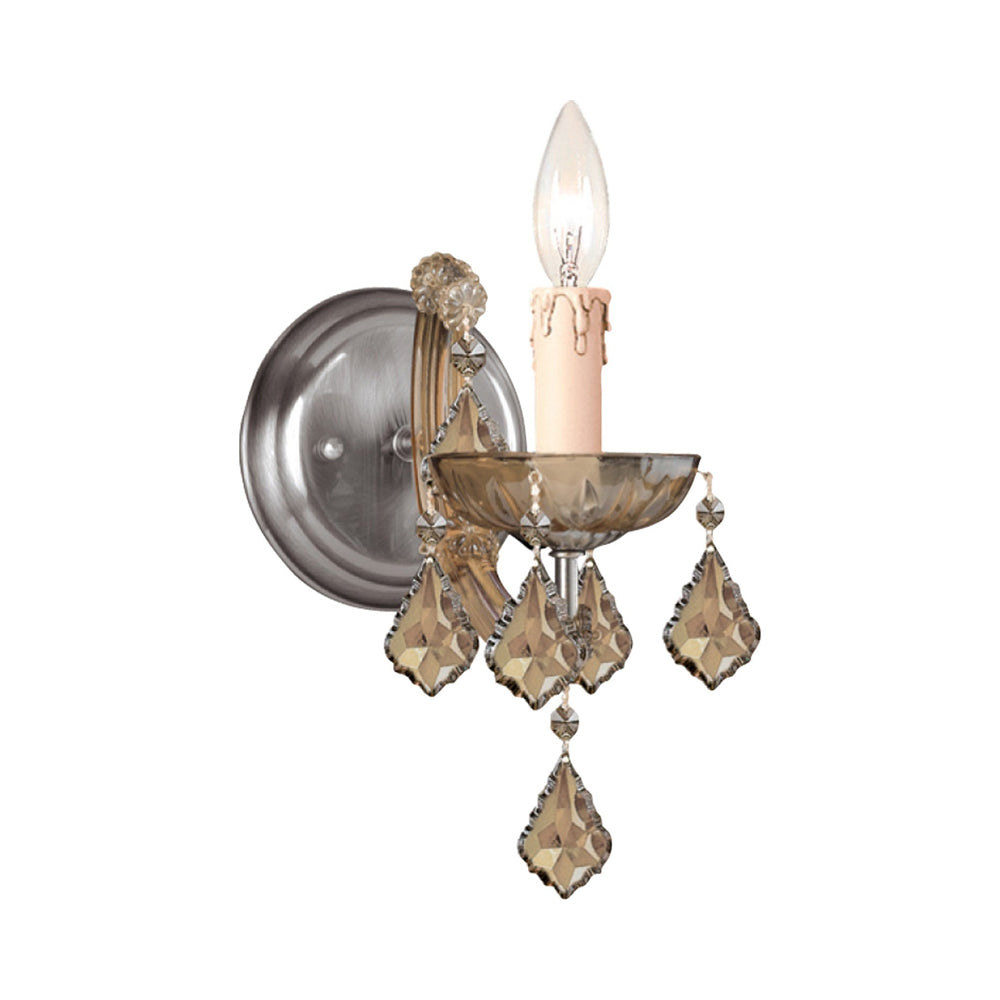 Maria Theresa Wall Light in Antique Brass (1-Light).