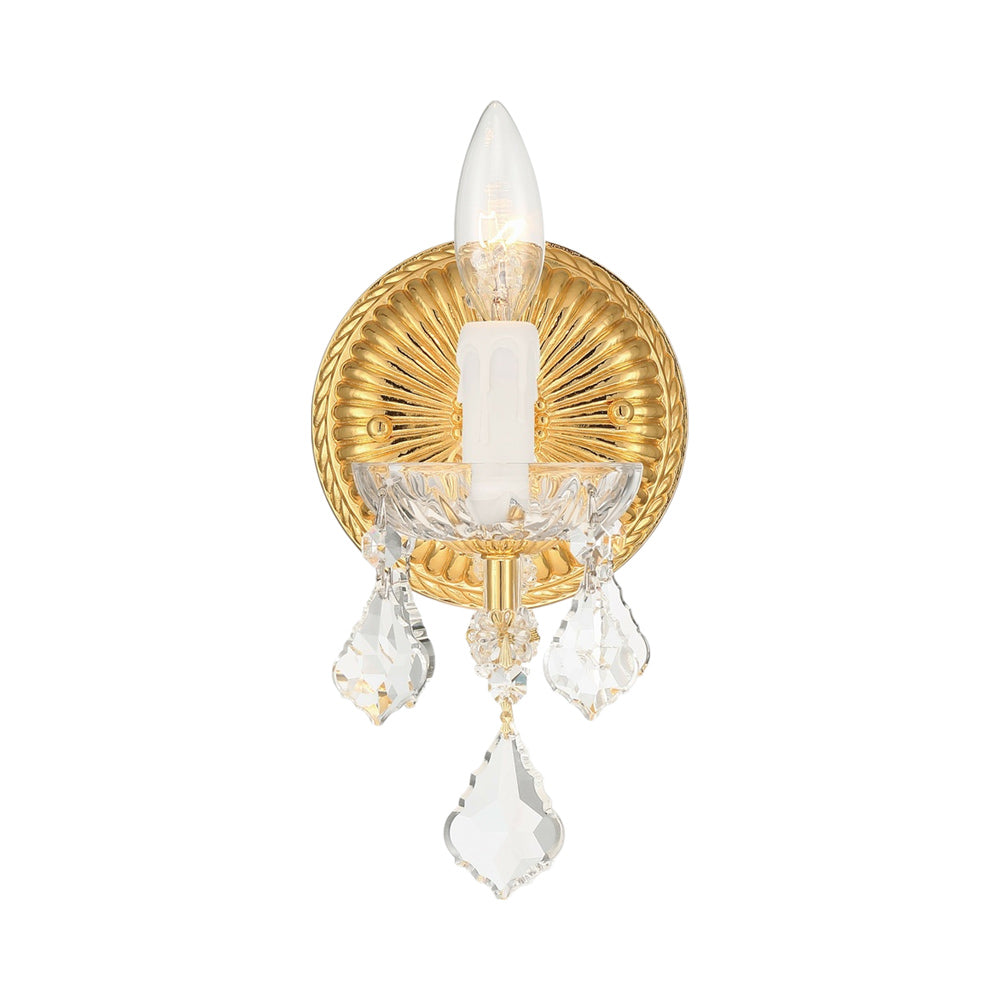 Maria Theresa Wall Light in Gold (1-Light).