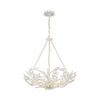 Marselle Chandelier in Matte White.