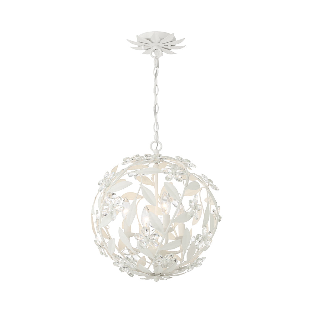 Marselle Mini Pendant Light in Matte White.