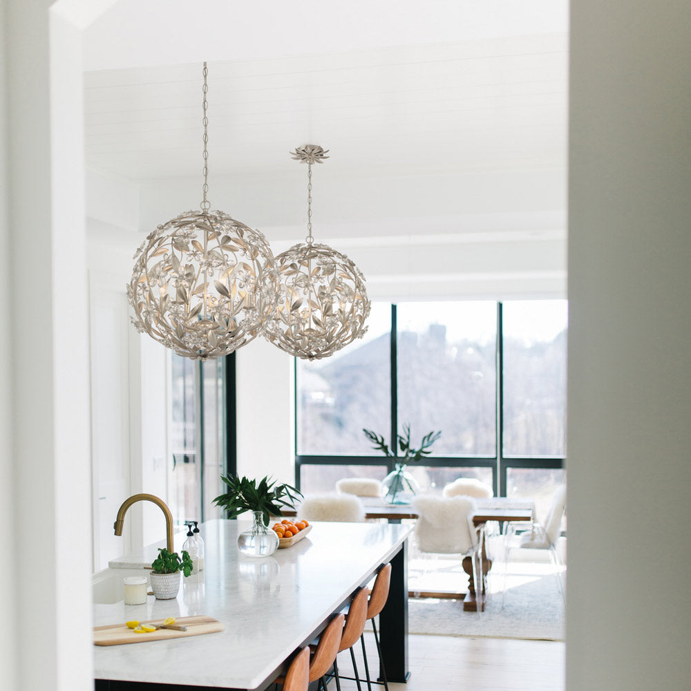 Marselle Pendant Light in dining room.