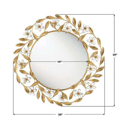 Marselle Wall Mirror - line drawing.