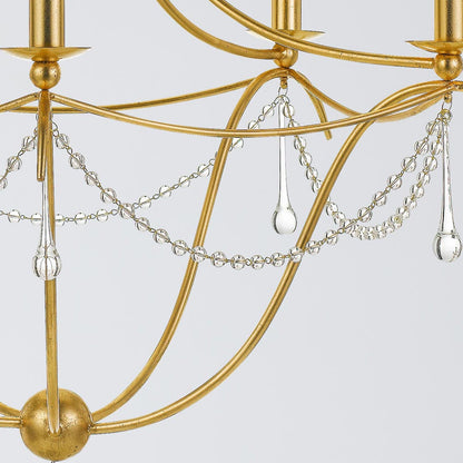 Metro Chandelier in Detail.