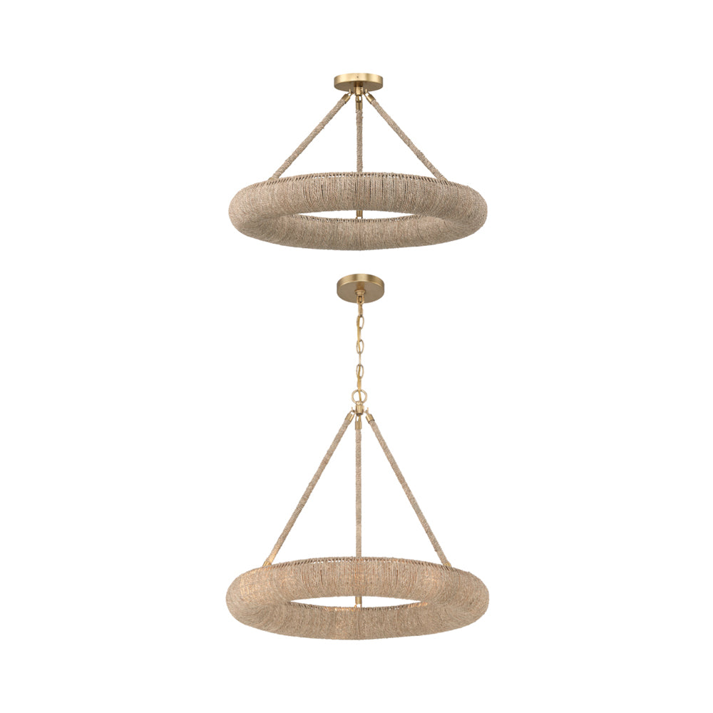 Oakley LED Chandelier in Detail.