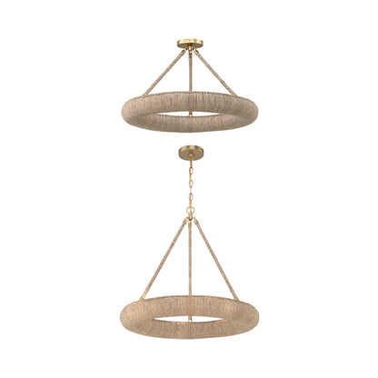 Oakley LED Chandelier in Detail.