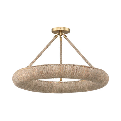 Oakley LED Semi Flush Mount Ceiling Light (24-Inch).