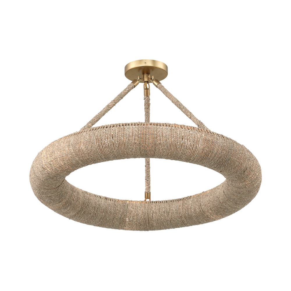 Oakley LED Semi Flush Mount Ceiling Light in Detail.