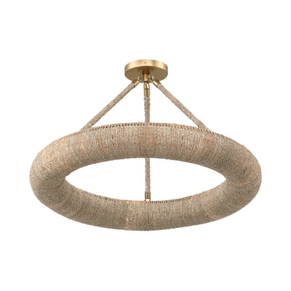 Oakley LED Semi Flush Mount Ceiling Light in Detail.