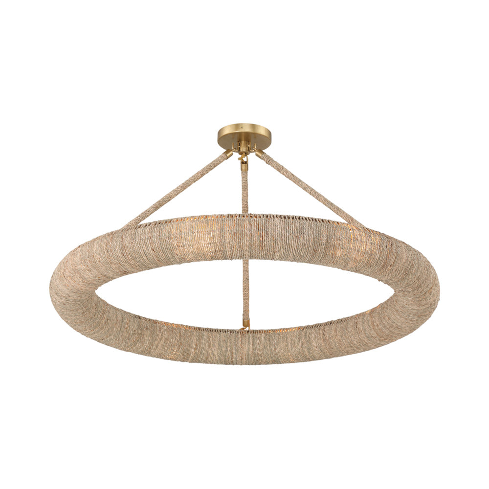 Oakley LED Semi Flush Mount Ceiling Light in Detail.