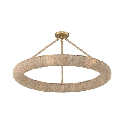 Oakley LED Semi Flush Mount Ceiling Light in Detail.