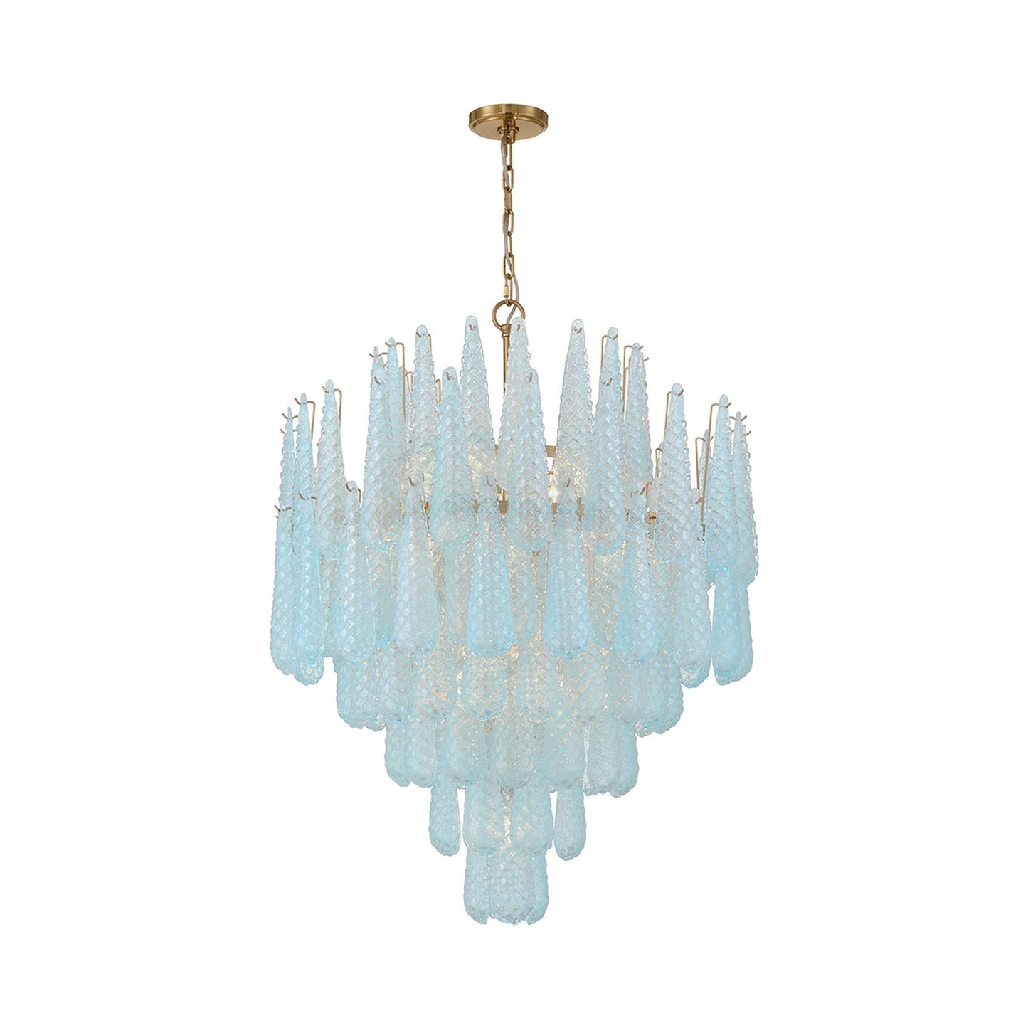 Ollie Chandelier in Blue (21-Light).