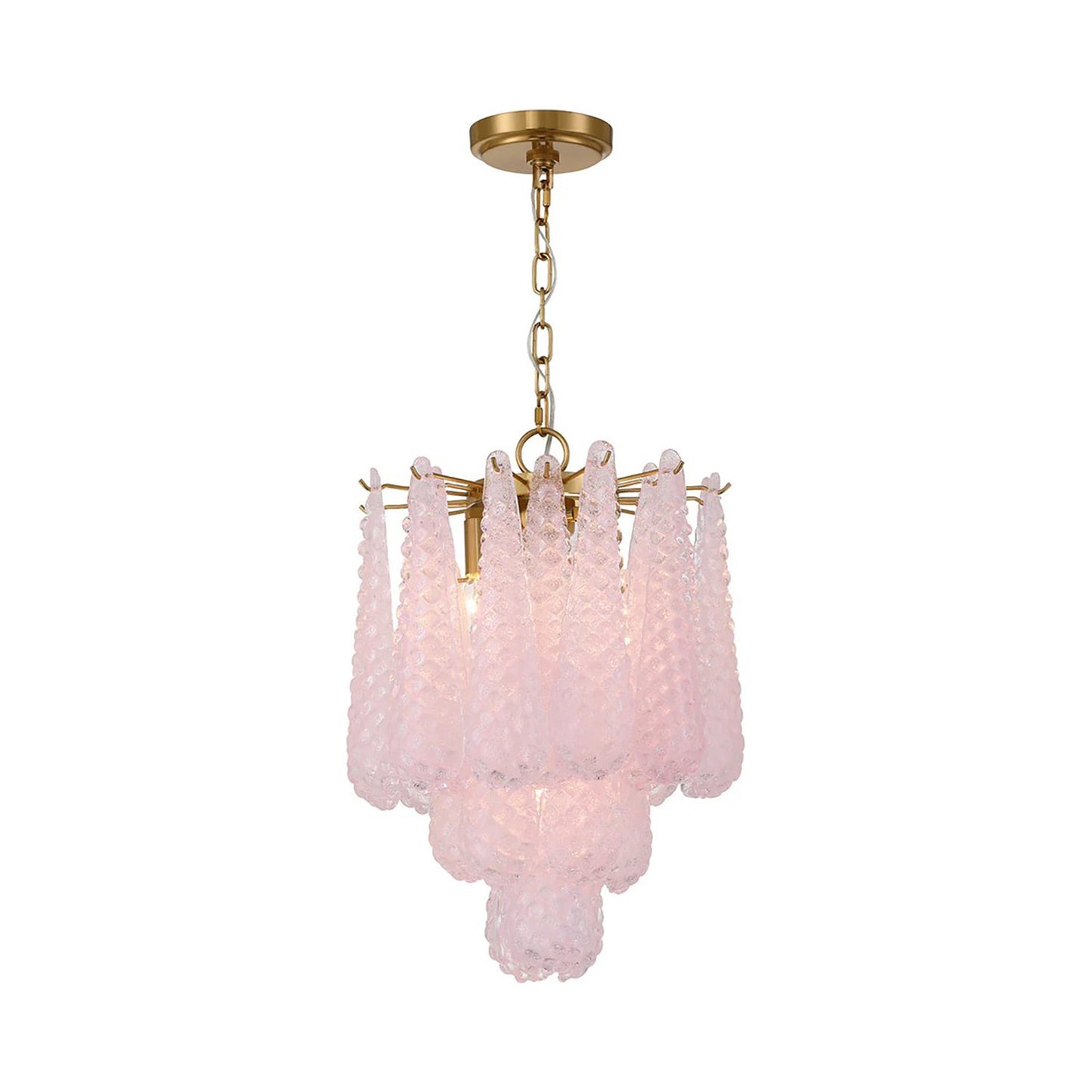 Ollie Pendant Light in Blush.