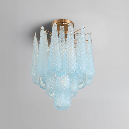 Ollie Semi Flush Mount Ceiling Light in Detail.