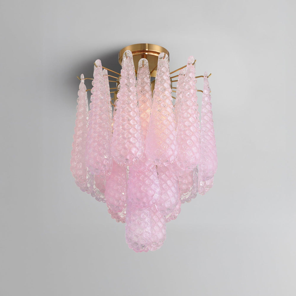 Ollie Semi Flush Mount Ceiling Light in Detail.