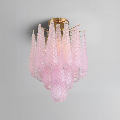 Ollie Semi Flush Mount Ceiling Light in Detail.