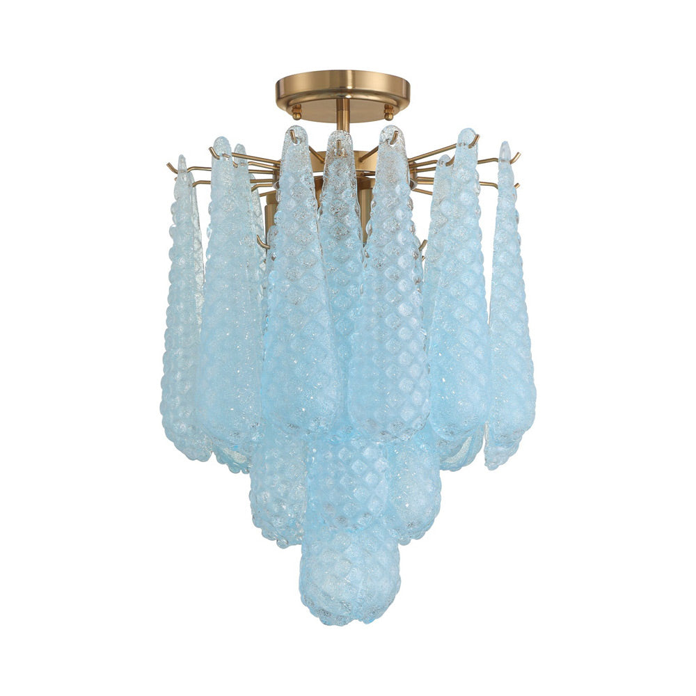 Ollie Semi Flush Mount Ceiling Light in Detail.