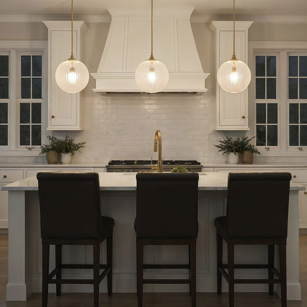 Orly Pendant Light in kitchen.