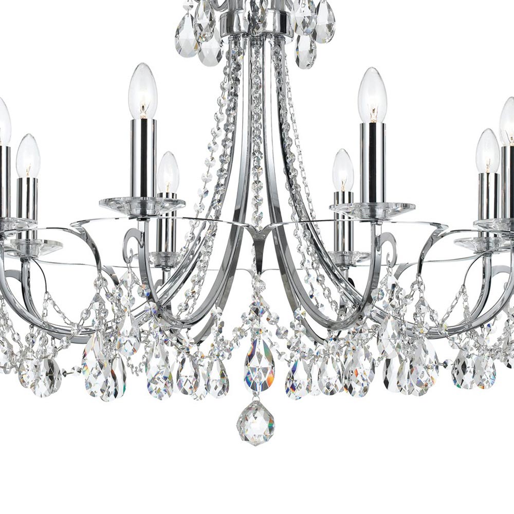 Othello Crystal Chandelier in Detail.