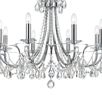 Othello Crystal Chandelier in Detail.