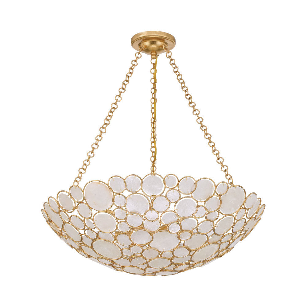 Palla Bowl Chandelier in Detail.