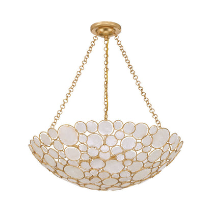 Palla Bowl Chandelier in Detail.