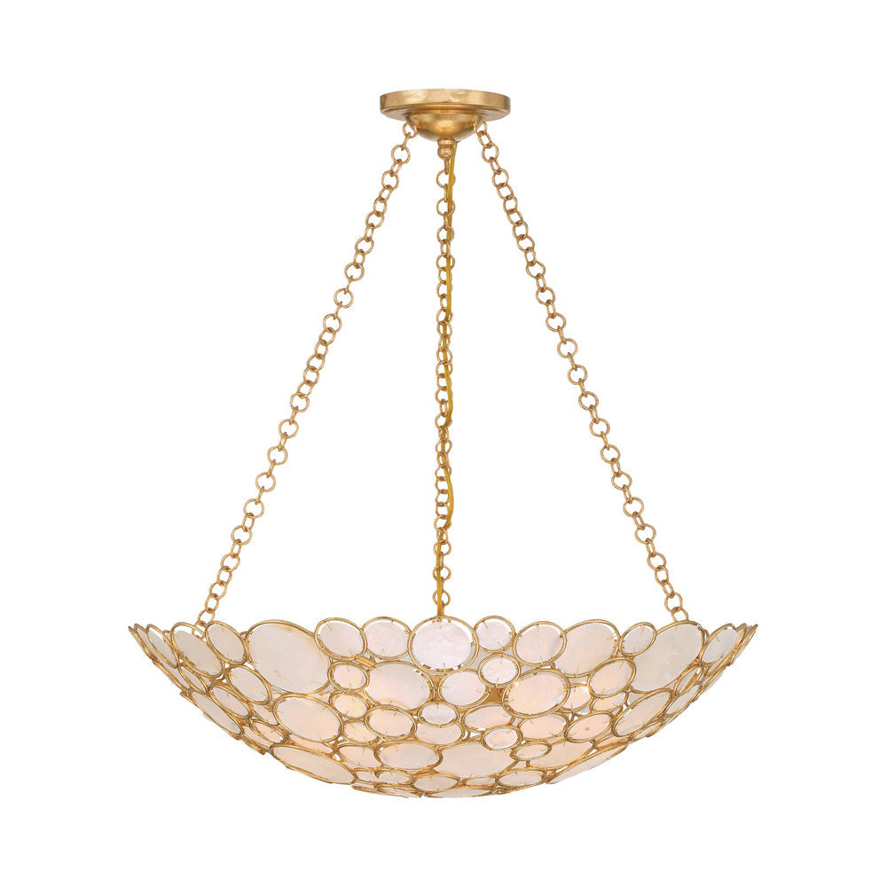 Palla Bowl Chandelier in Detail.