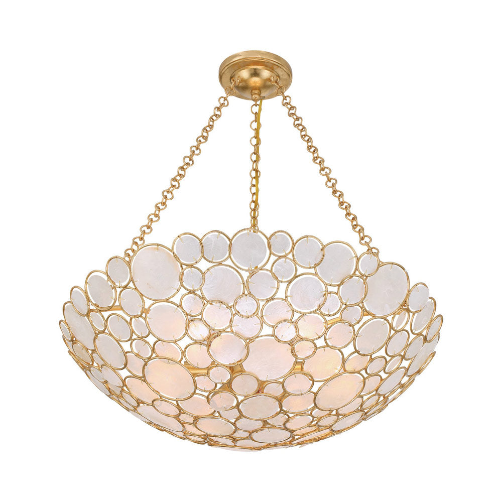 Palla Bowl Chandelier in Detail.