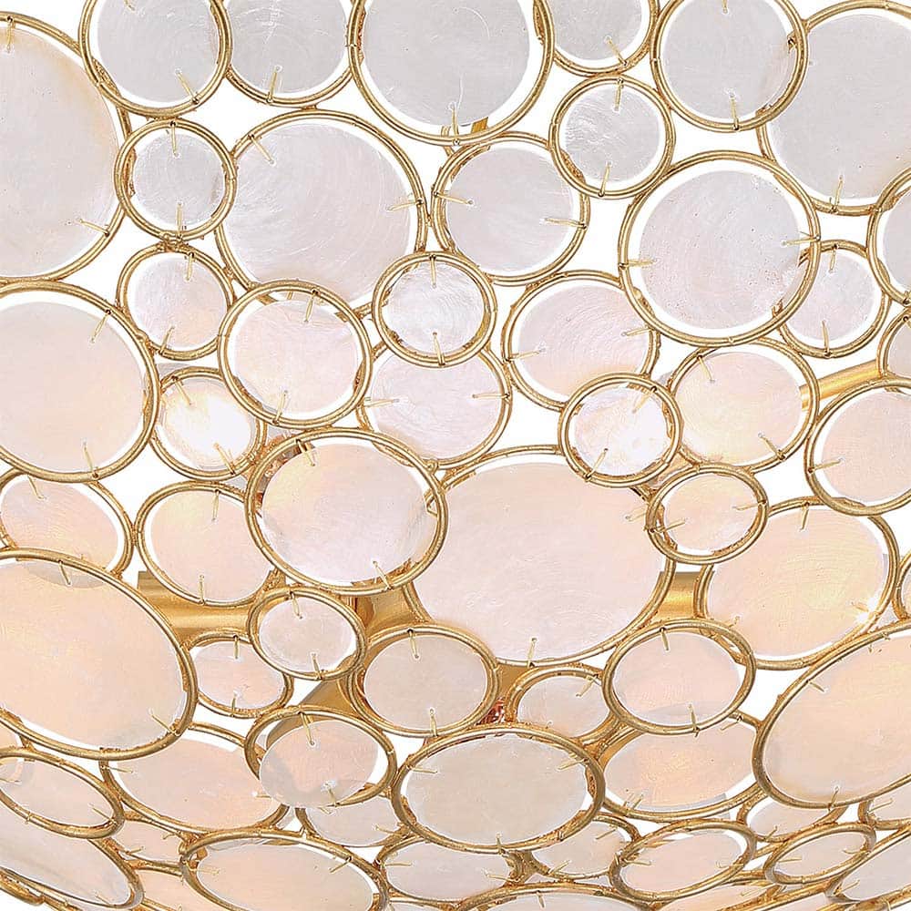 Palla Bowl Chandelier in Detail.