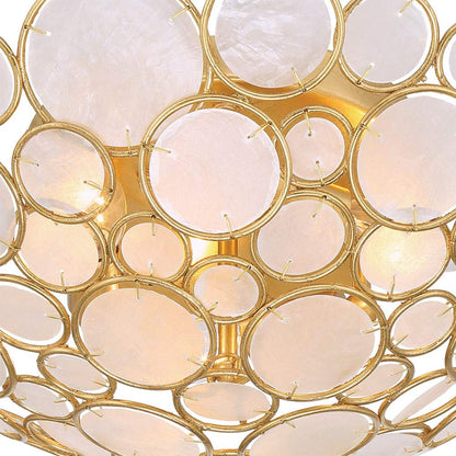 Palla Flush Mount Ceiling Light in Detail.