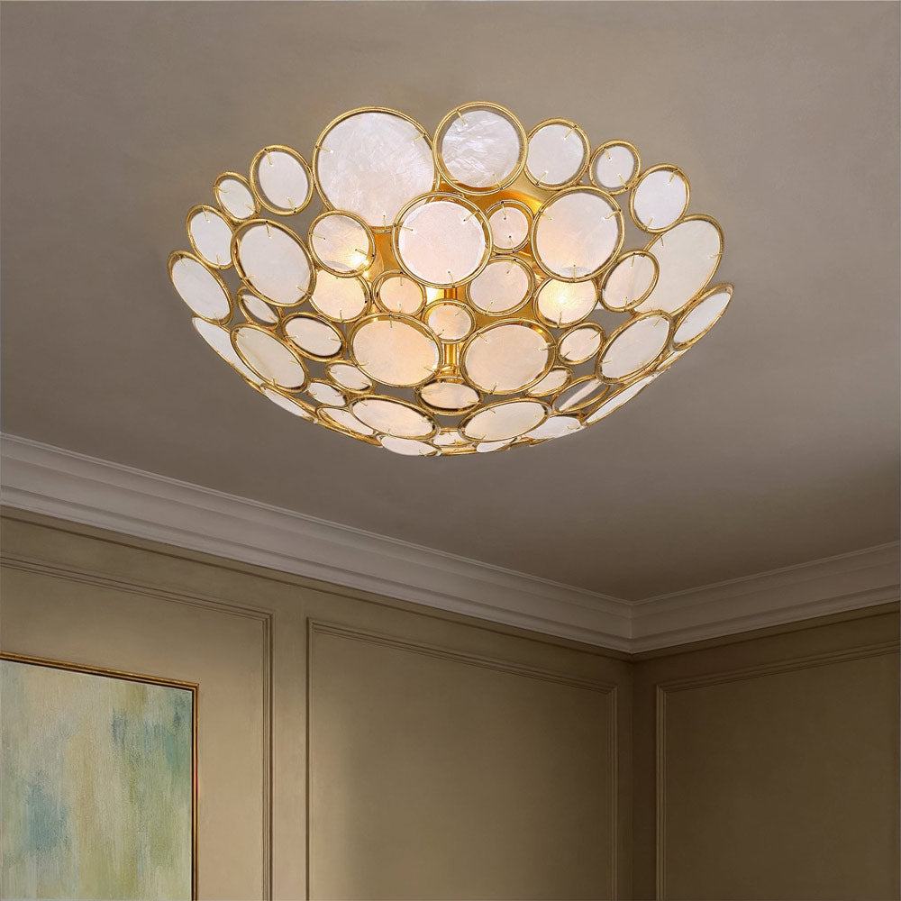 Palla Flush Mount Ceiling Light in Detail.