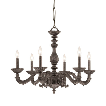Paris Market Chandelier in Venetian Bronze (6-Light).
