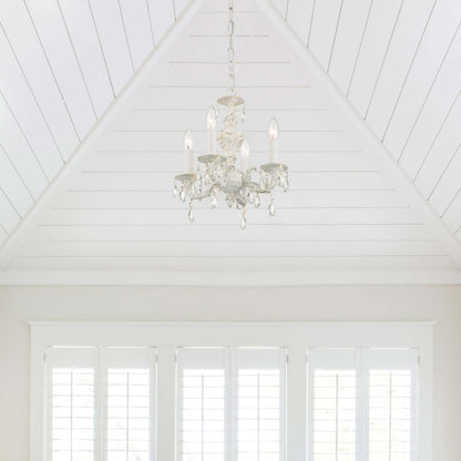 Paris Market Crystal Chandelier in Detail.