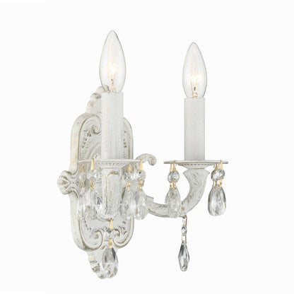 Paris Market Crystal Wall Light in Detail.