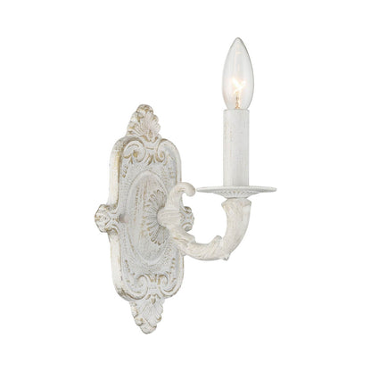 Paris Market Wall Light in Antique White (1-Light).