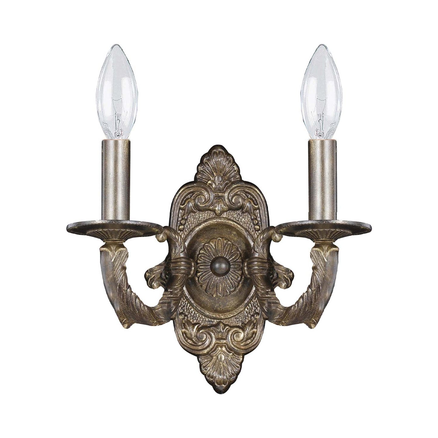 Paris Market Wall Light in Venetian Bronze (2-Light).