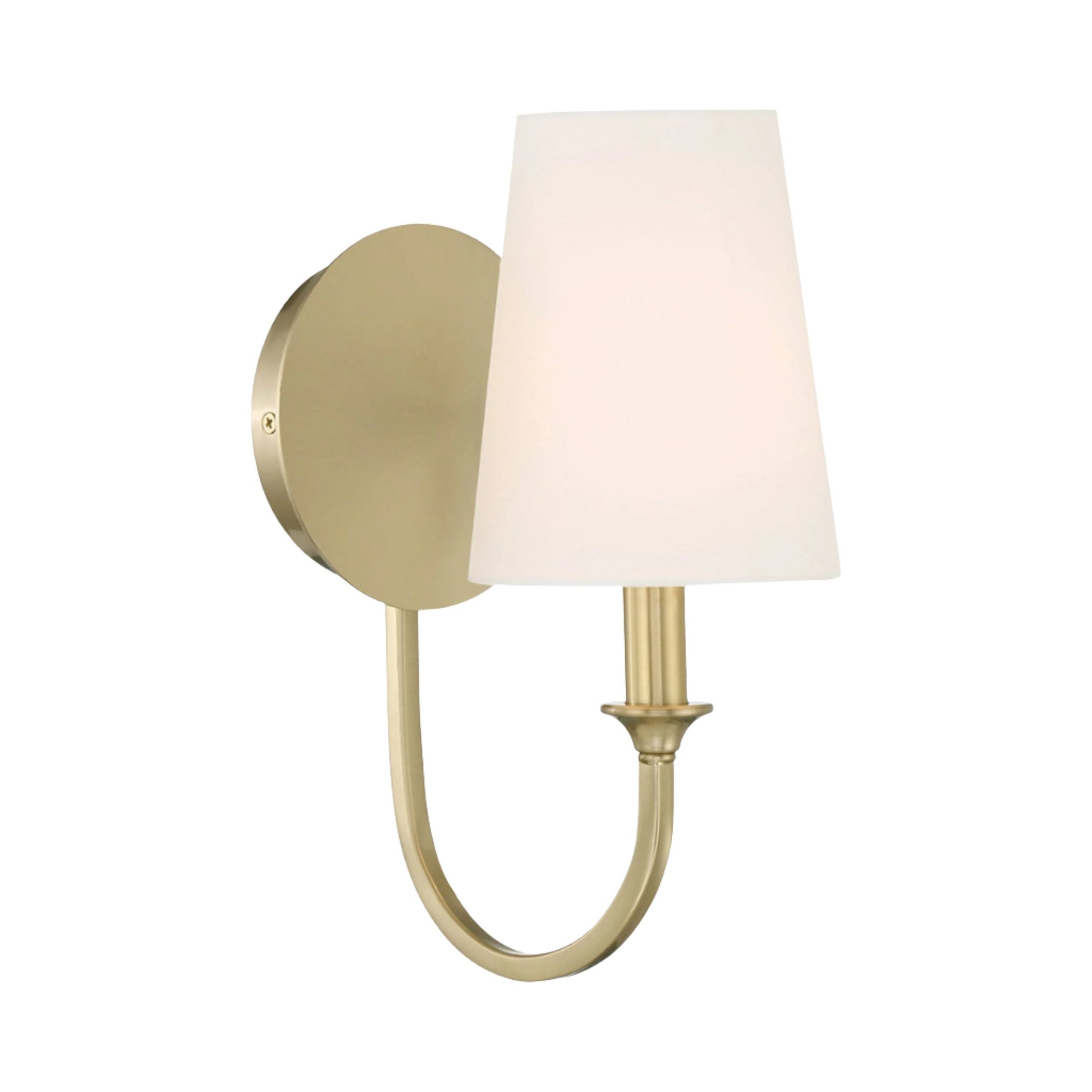 Payton Wall Light in Vibrant Gold (1-Light).