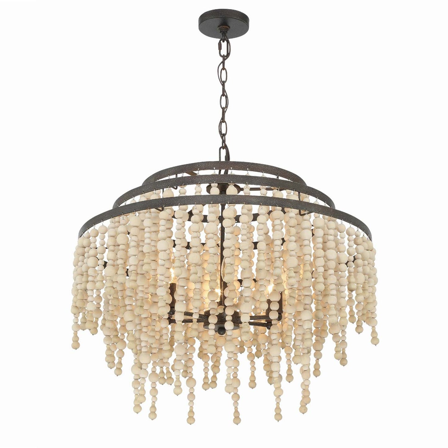 Poppy Chandelier in Detail.