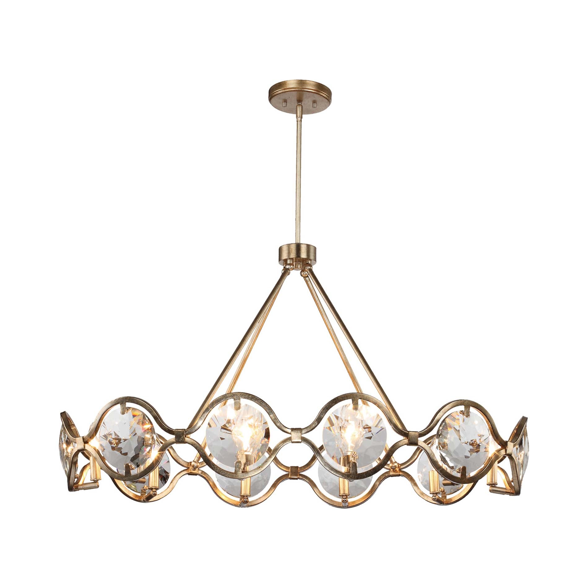 Quincy Chandelier (10-Light).
