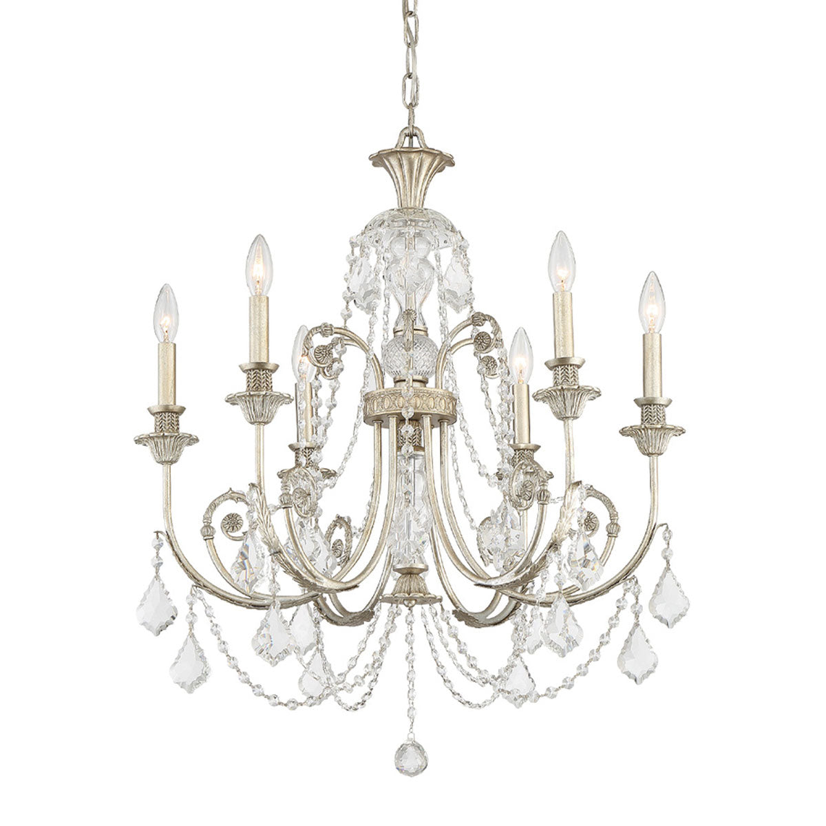Regis Chandelier in Detail.