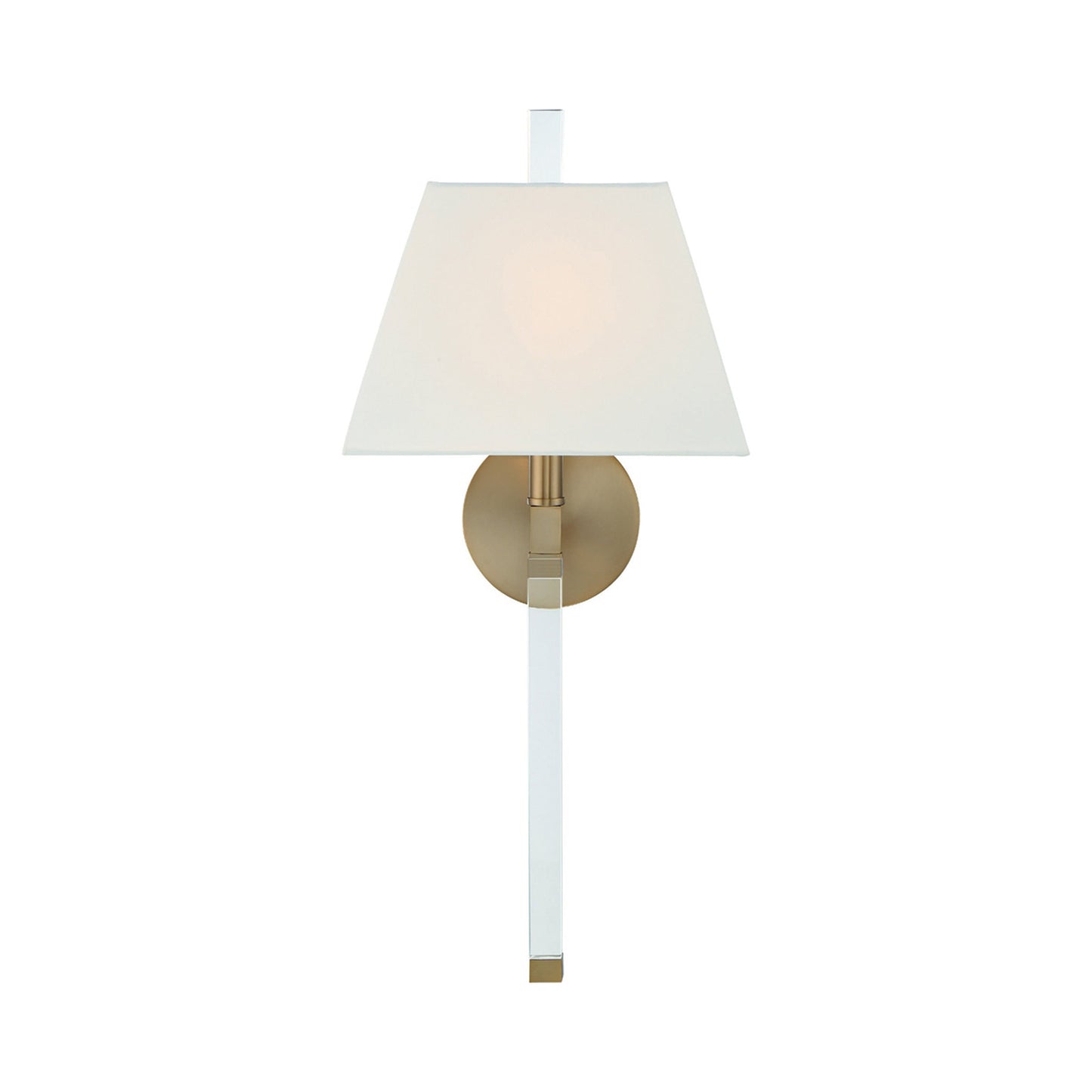 Renee Wall Light in Aged Brass.