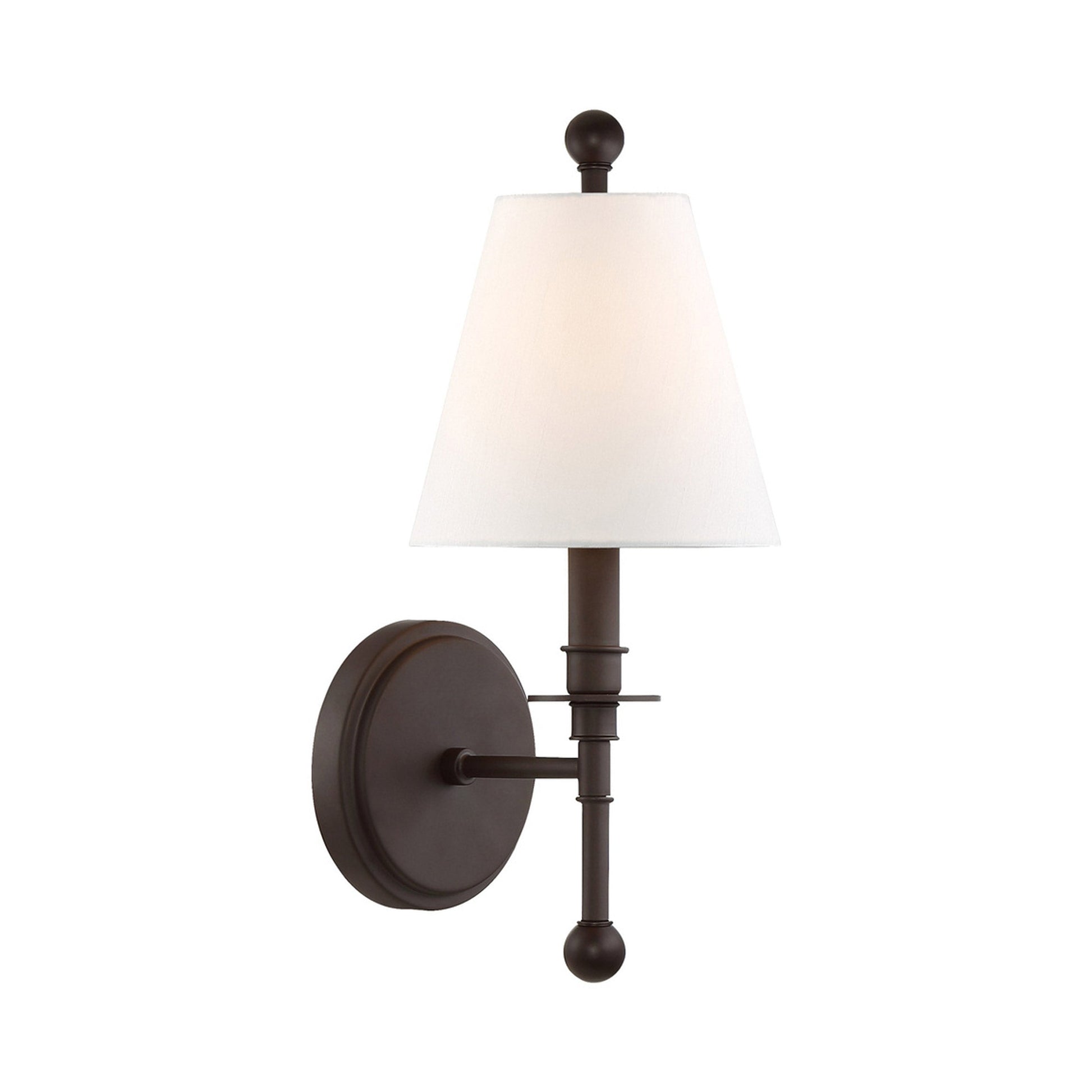 Riverdale Wall Light in Dark Bronze (1-Light).