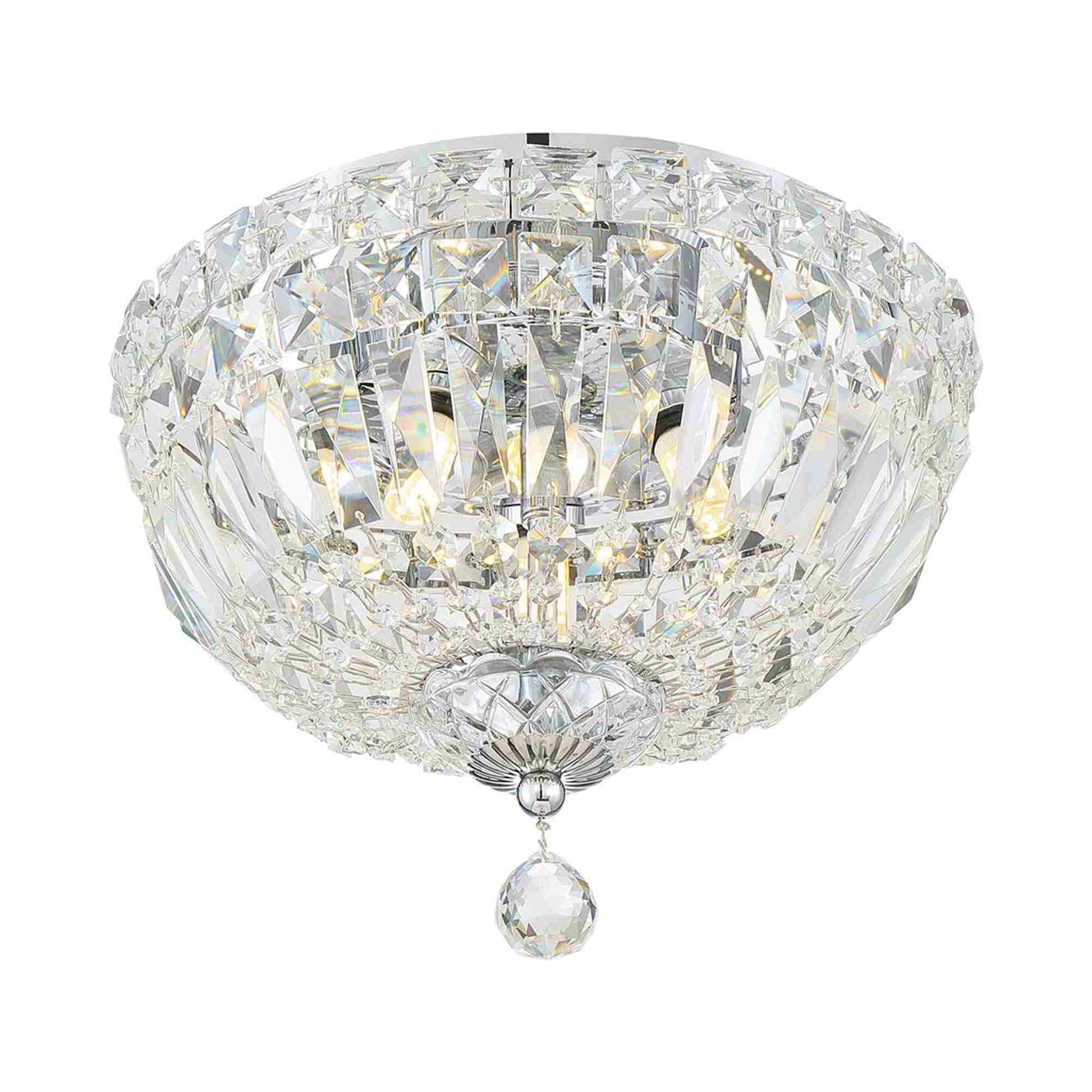 Roslyn Flush Mount Ceiling Light (3-Light).