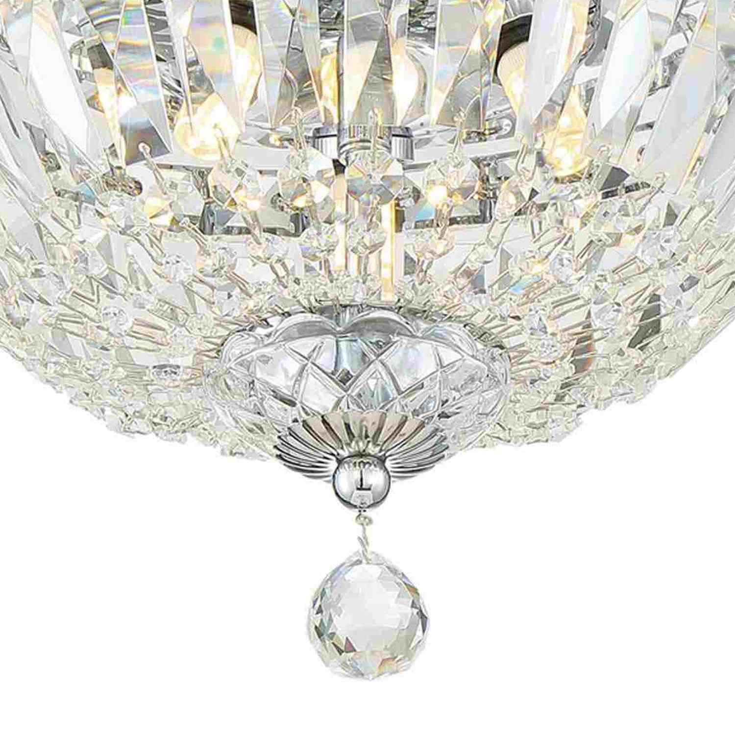 Roslyn Flush Mount Ceiling Light in Detail.