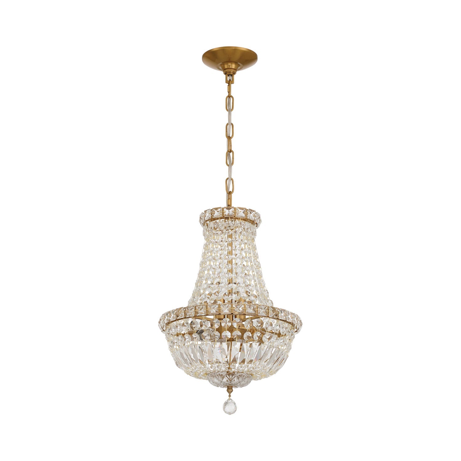 Roslyn Mini Chandelier in Detail.