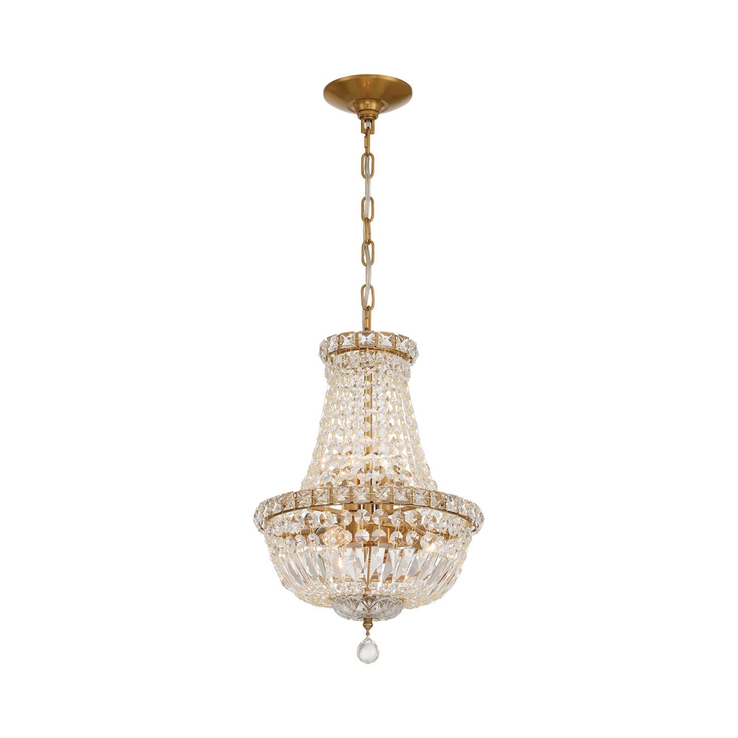 Roslyn Mini Chandelier in Detail.