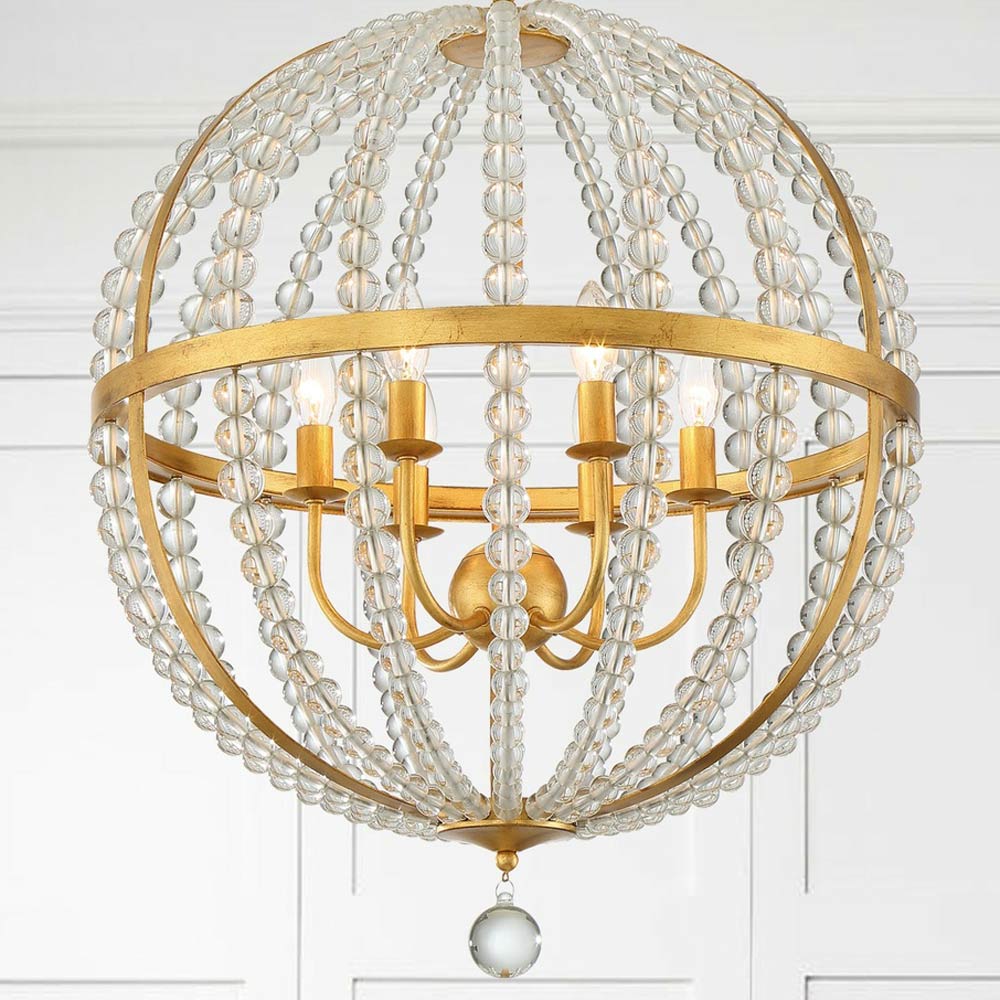 Roxy Chandelier in Detail.